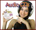 Our range of audio health-supprt materials are available as CDs which we will mail to you.