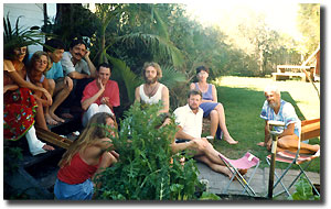 Our second Mind Mash - now known as MindVision - in December, 1988 at our old beach house at South Golden Beach