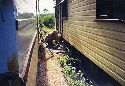 preparations for the platform