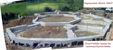 The floor plan takes shape